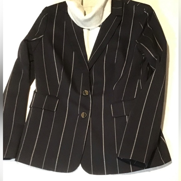 Dex Pinstripe Blazer - Picture 1 of 2